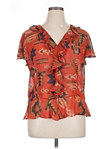 Chaps Short Sleeve Blouse (view 1)