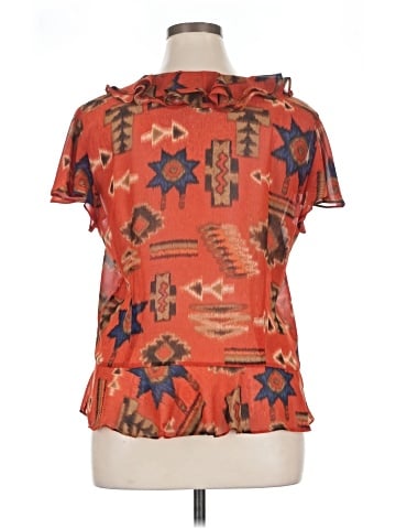 Chaps Short Sleeve Blouse (view 2)