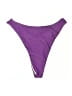 Cider Solid Purple Swimsuit Bottoms Size S - photo 1