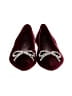 Larroudé Burgundy Flats Size 9 1/2 - photo 2