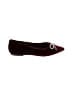 Larroudé Burgundy Flats Size 9 1/2 - photo 1