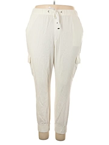St. John's Bay Linen Pants (view 1)