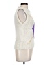 Cherry Stix 100% Acrylic Argyle White Sweater Vest Size L - photo 4