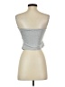 Shein Silver Tube Top Size 4 - photo 2