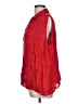 Bill Blass 100% Rayon Red 3/4 Sleeve Button-Down Shirt Size L - photo 5