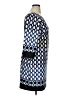 AB Studio Graphic Blue Casual Dress Size XL - photo 4