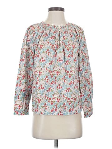 Liberty Art Fabrics for J.Crew 3/4 Sleeve Blouse (view 1)