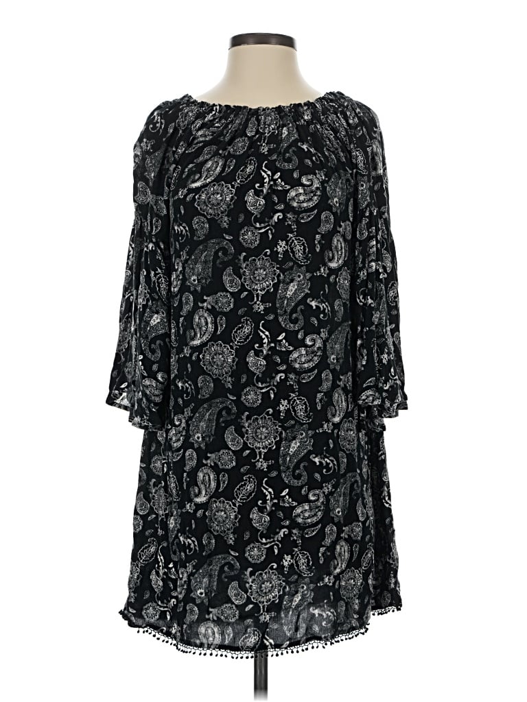 Pre-owned Knox Rose Casual Dress In Black