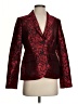 Kate Spade New York 100% Polyester Paisley Red Blazer Size 2 - photo 1