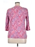 Talbots Pink 3/4 Sleeve Blouse Size XL Petite - photo 2