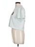 Volcom 100% Cotton Teal Short Sleeve Turtleneck Size L - photo 5