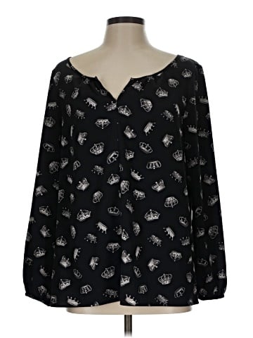 Thakoon for Design Nation Long Sleeve Henley (view 1)