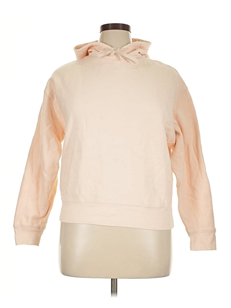 Pre-owned Girlfriend Collective Sweatshirt In Tan