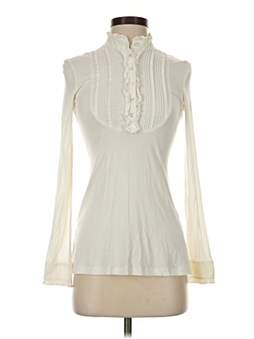 BCBGMAXAZRIA Long Sleeve Blouse (view 1)