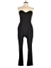 Express Solid Black Jumpsuit Size 10 - photo 1