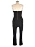 Express Solid Black Jumpsuit Size 10 - photo 2