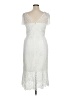 Kay Unger 100% Polyester White Cocktail Dress Size 14 - photo 2