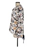 Hayden 100% Polyester Floral Ivory Long Sleeve Blouse Size L - photo 5