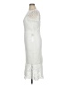 Kay Unger 100% Polyester White Cocktail Dress Size 14 - photo 5