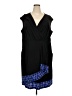 Apt. 9 Graphic Black Cocktail Dress Size 3X - photo 1