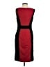 Cache Color Block Red Cocktail Dress Size 4 - photo 2