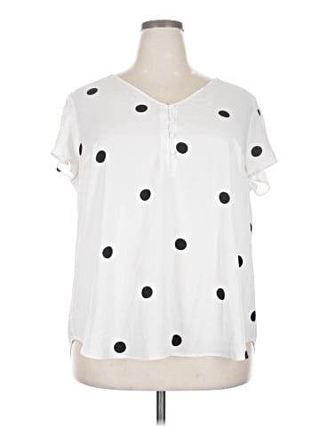 Ann Taylor LOFT Short Sleeve Blouse (view 1)