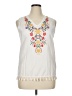 Assorted Brands 100% Polyester Ivory Sleeveless Blouse Size XL - photo 1