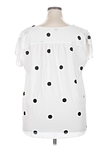 Ann Taylor LOFT Short Sleeve Blouse (view 2)