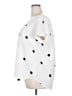 Ann Taylor LOFT 100% Polyester Polka Dots White Short Sleeve Blouse Size 18 - photo 5