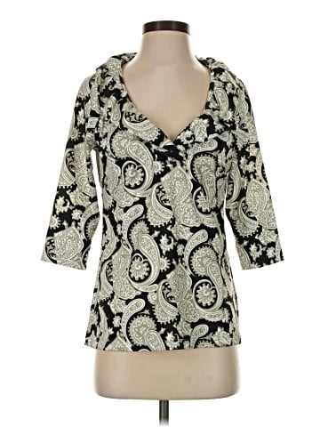 Gretchen Scott Designs 3/4 Sleeve Blouse (view 1)
