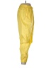 Girlfriend Collective 100% Polyester Solid Yellow Track Pants Size L - photo 4