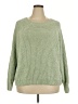 Architect 100% Polyester Solid Green Pullover Sweater Size 2X - photo 1