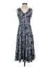 T Tahari Paisley Blue Casual Dress Size XS - photo 1