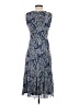 T Tahari Paisley Blue Casual Dress Size XS - photo 2