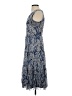 T Tahari Paisley Blue Casual Dress Size XS - photo 5