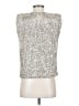 Maurices Silver Sleeveless Blouse Size S - photo 2