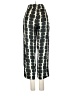 Philosophy 100% Viscose Print Black Casual Pants Size S - photo 2