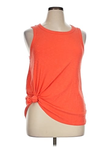 Time and Tru Sleeveless T-Shirt (view 1)
