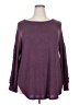 emerald Purple Long Sleeve Top Size 2X - photo 1