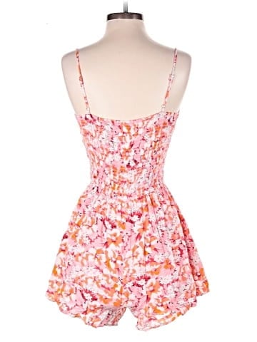 Pink Lily Romper (view 2)