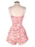 Pink Lily Floral Orange Romper Size S - photo 2