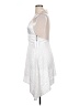 WeWoreWhat 100% Cotton Polka Dots White Cocktail Dress Size 14 - photo 5