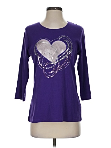 Quacker Factory 3/4 Sleeve T-Shirt (view 1)