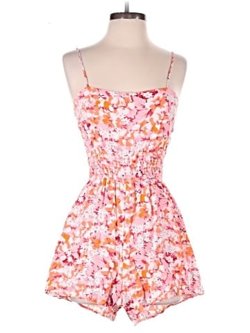 Pink Lily Romper (view 1)