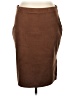 Fever Solid Brown Casual Skirt Size XL - photo 1