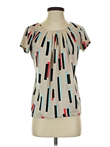 New York & Company Short Sleeve T-Shirt (view 1)