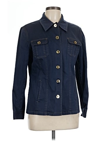 Jones New York Signature Denim Jacket (view 1)