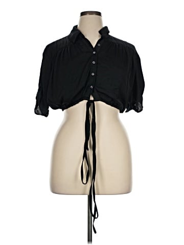 Free People Short Sleeve Blouse (view 1)