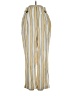 Topshop Stripes Yellow Casual Pants Size 4 - photo 1
