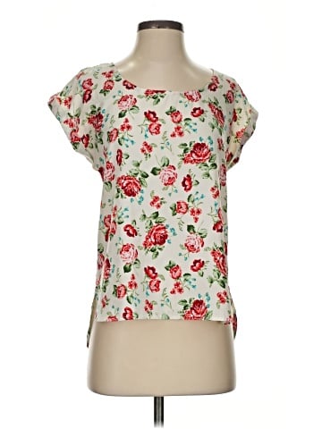 Pink Republic Short Sleeve Blouse (view 1)